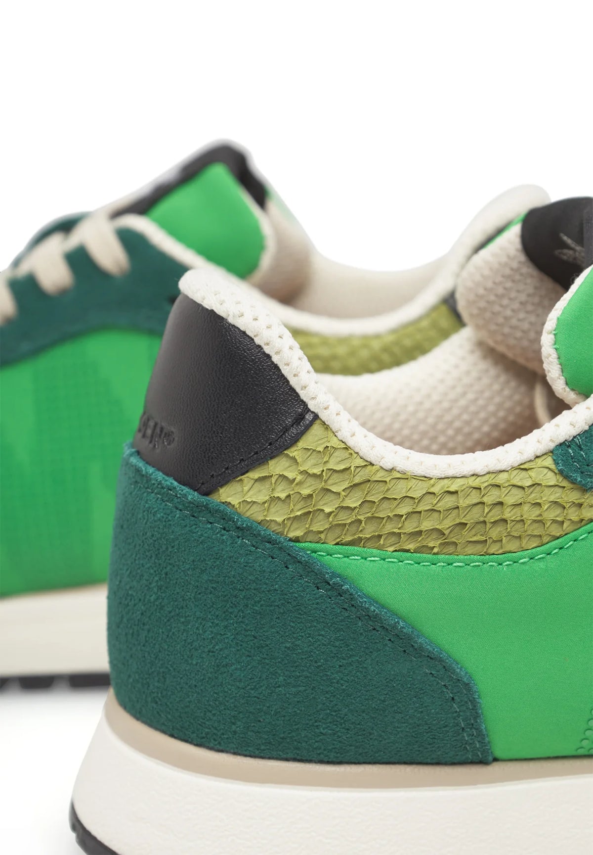 Woden Ronja Sneaker - Apple Green Multi