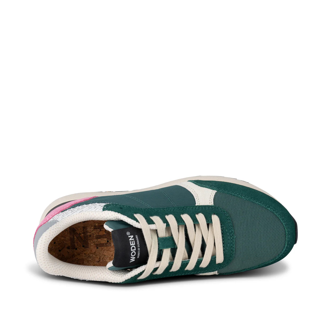 Woden Ronja Sneaker - Deep Forest Reflective