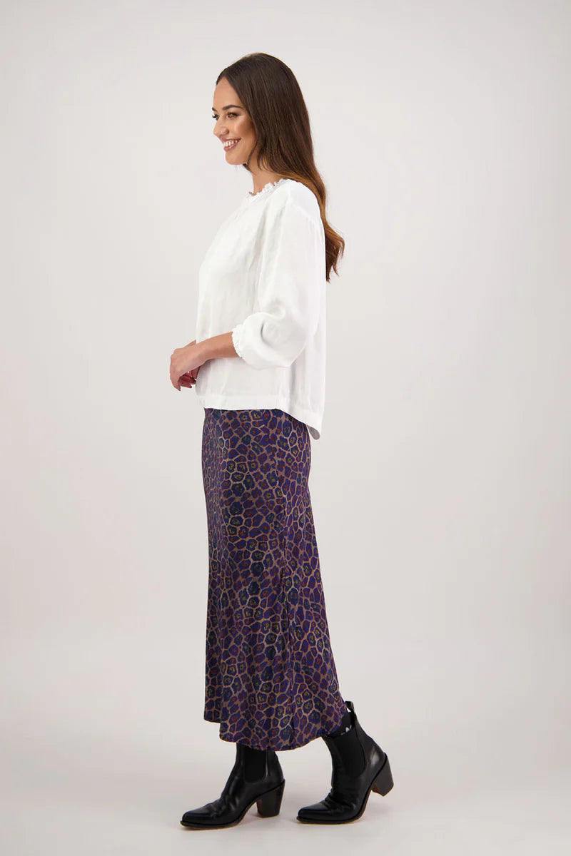 Briarwood Rosa Skirt - Antique Leopard