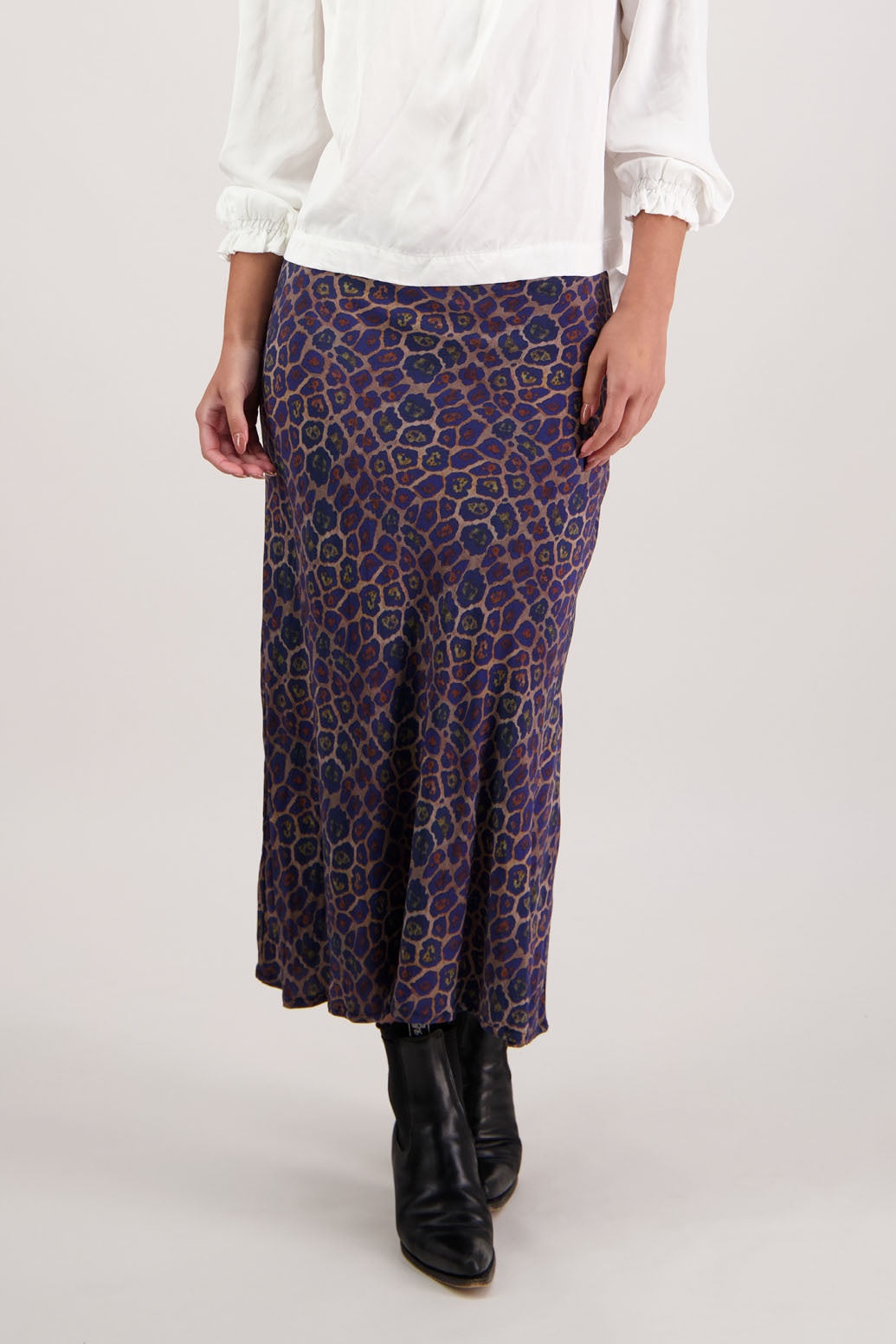 Briarwood Rosa Skirt - Antique Leopard