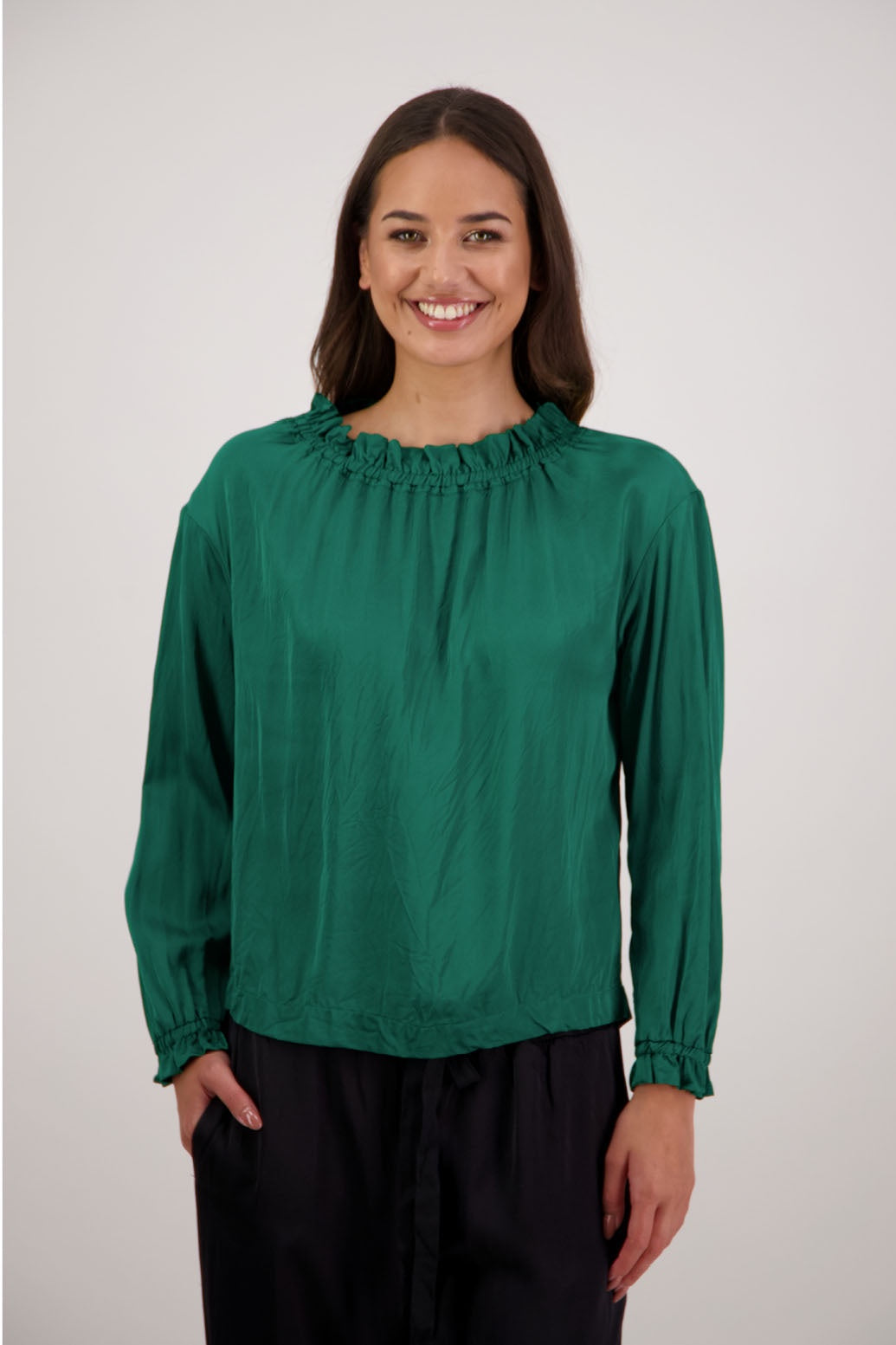 Briarwood Rowan Top - Emerald