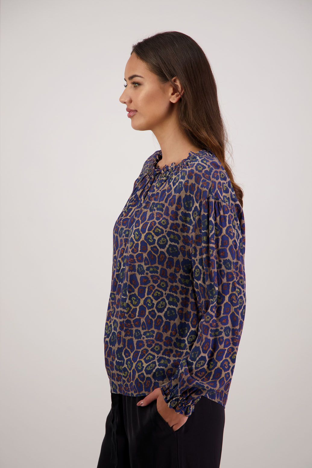 Briarwood Rumer Top - Antique Leopard