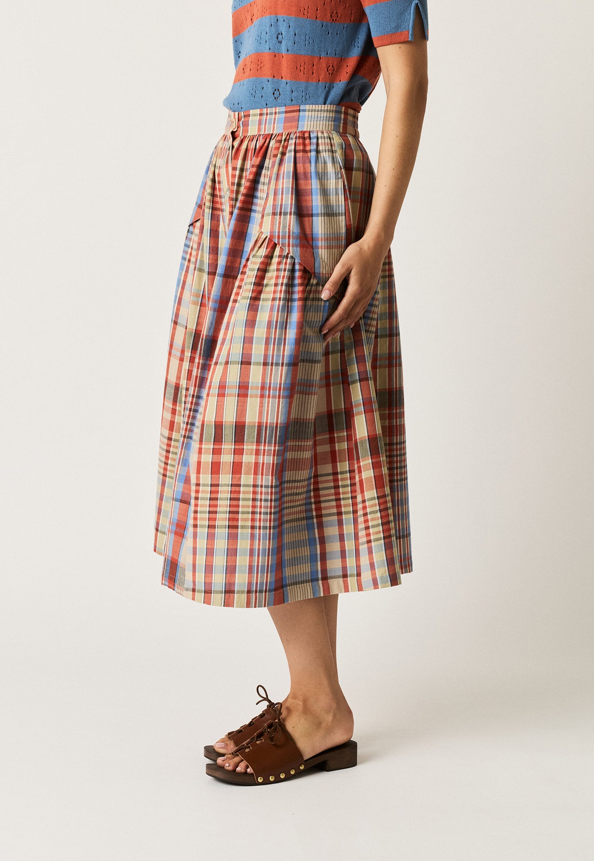 Nancybird Acacia Skirt - Coast Check