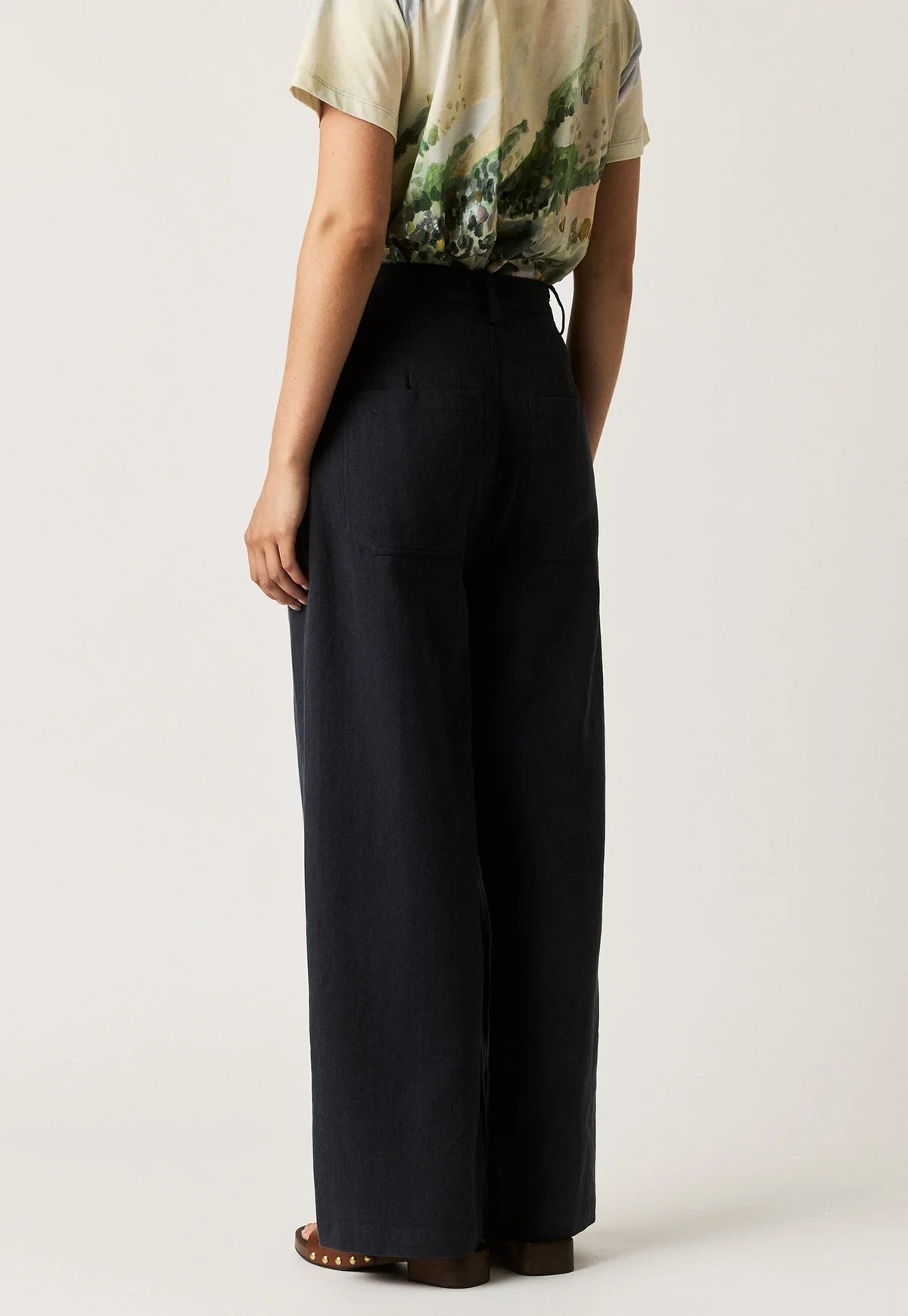 Nancybird Charlotte Pant - Steel Blue
