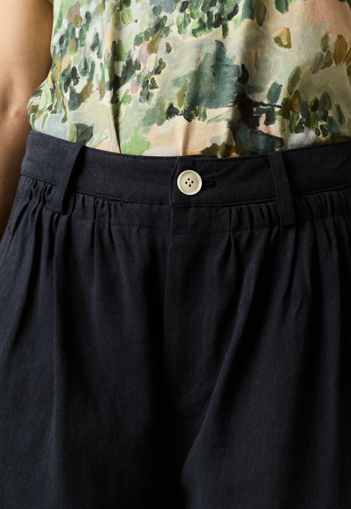 Nancybird Charlotte Pant - Steel Blue