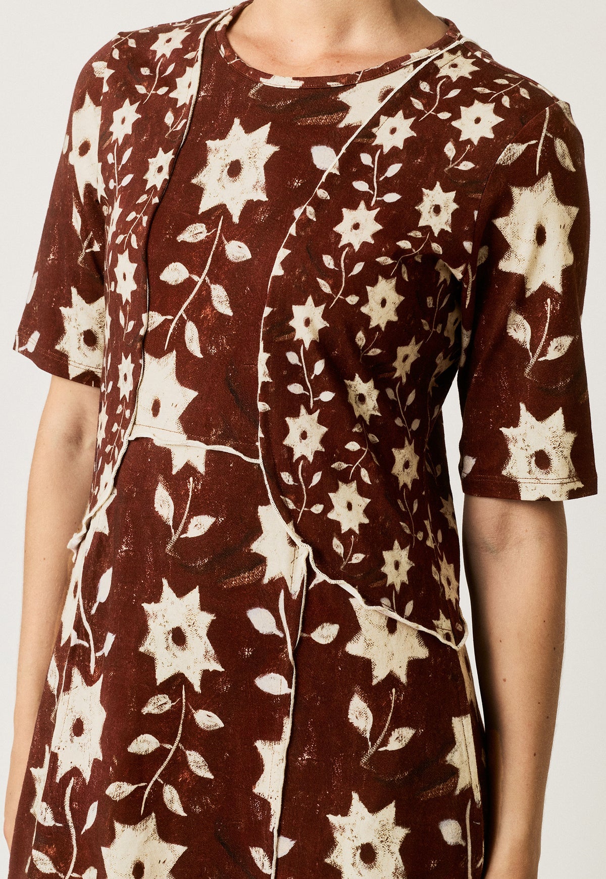 Nancybird Paloma Dress - Ochre Flower