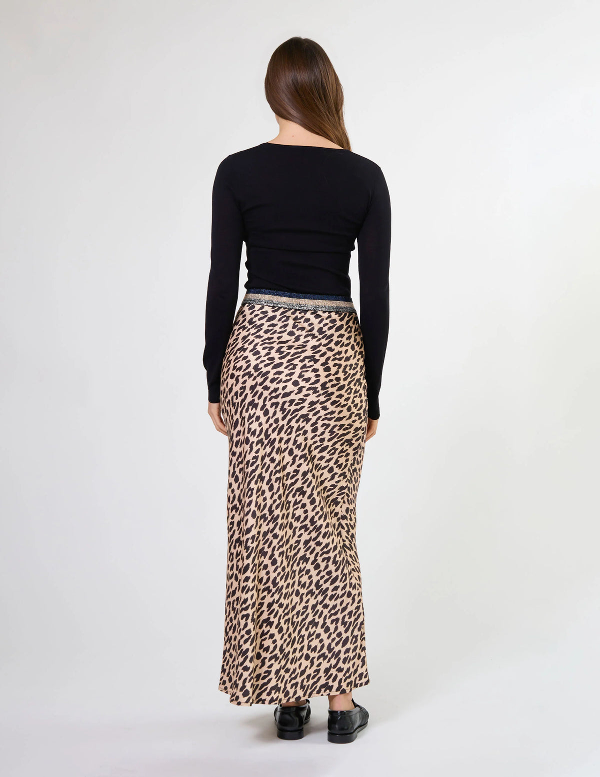 Stella & Gemma Bretta Skirt - Snow Leopard