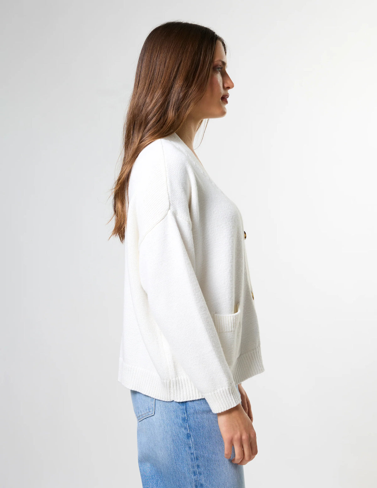 Stella and Gemma Bentley Cardigan - Pearl