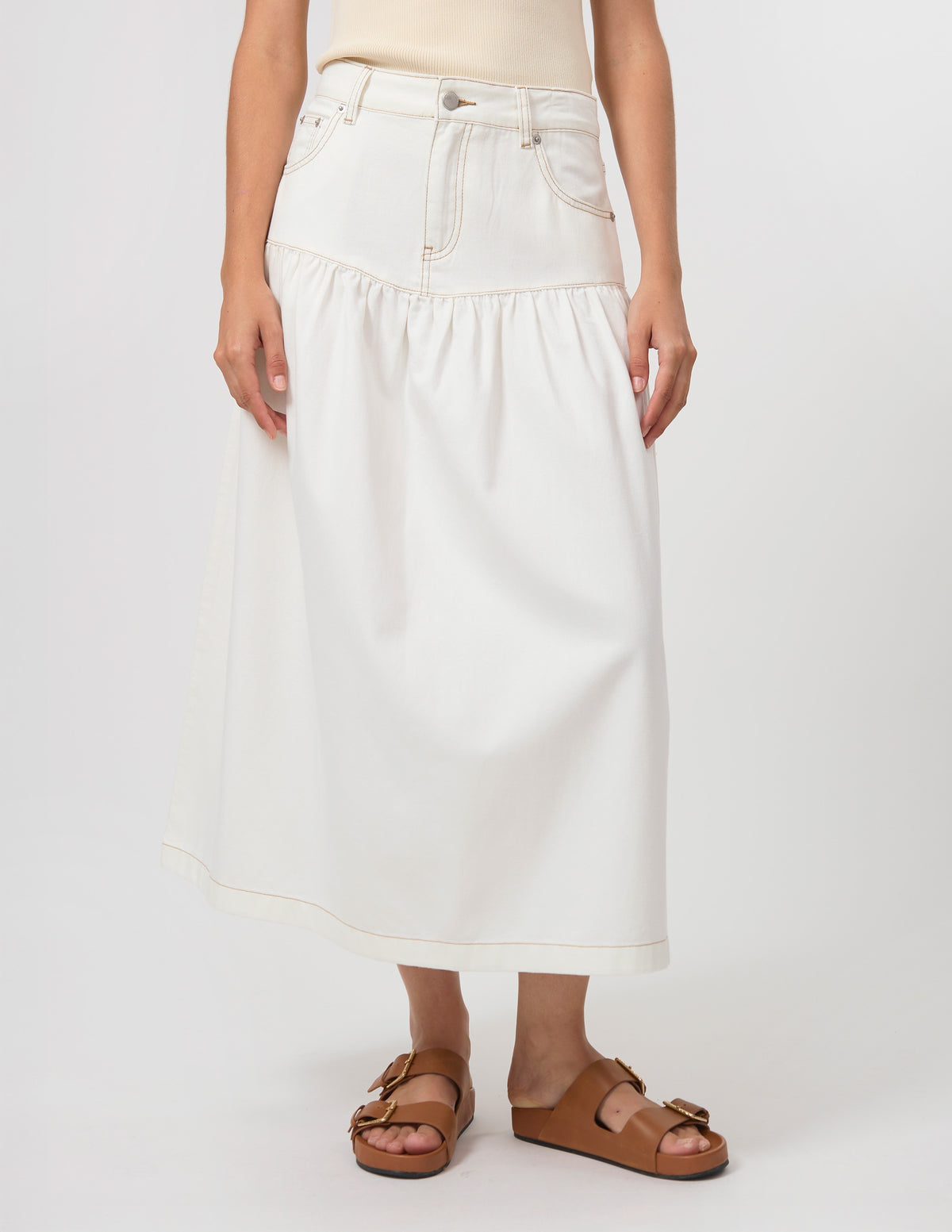 Stella & Gemma Davina Skirt - Ecru