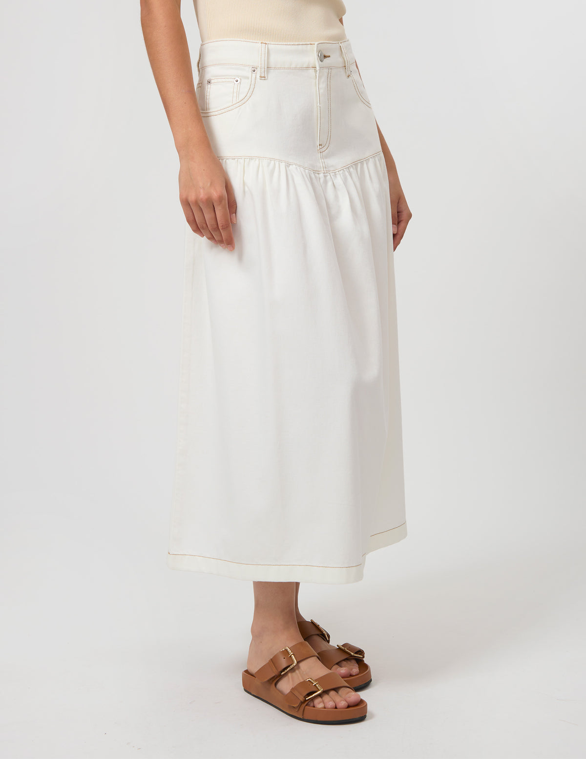 Stella & Gemma Davina Skirt - Ecru