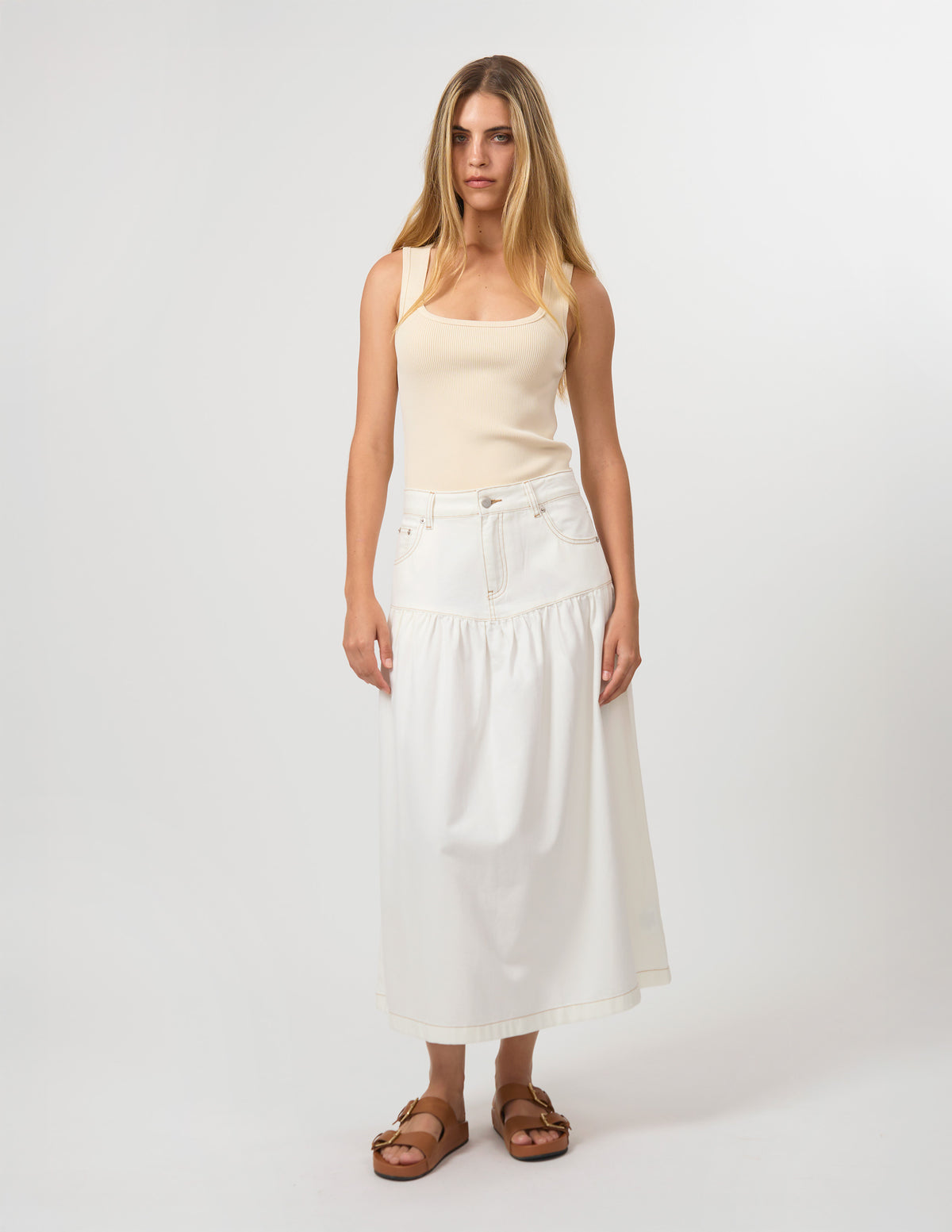 Stella & Gemma Davina Skirt - Ecru