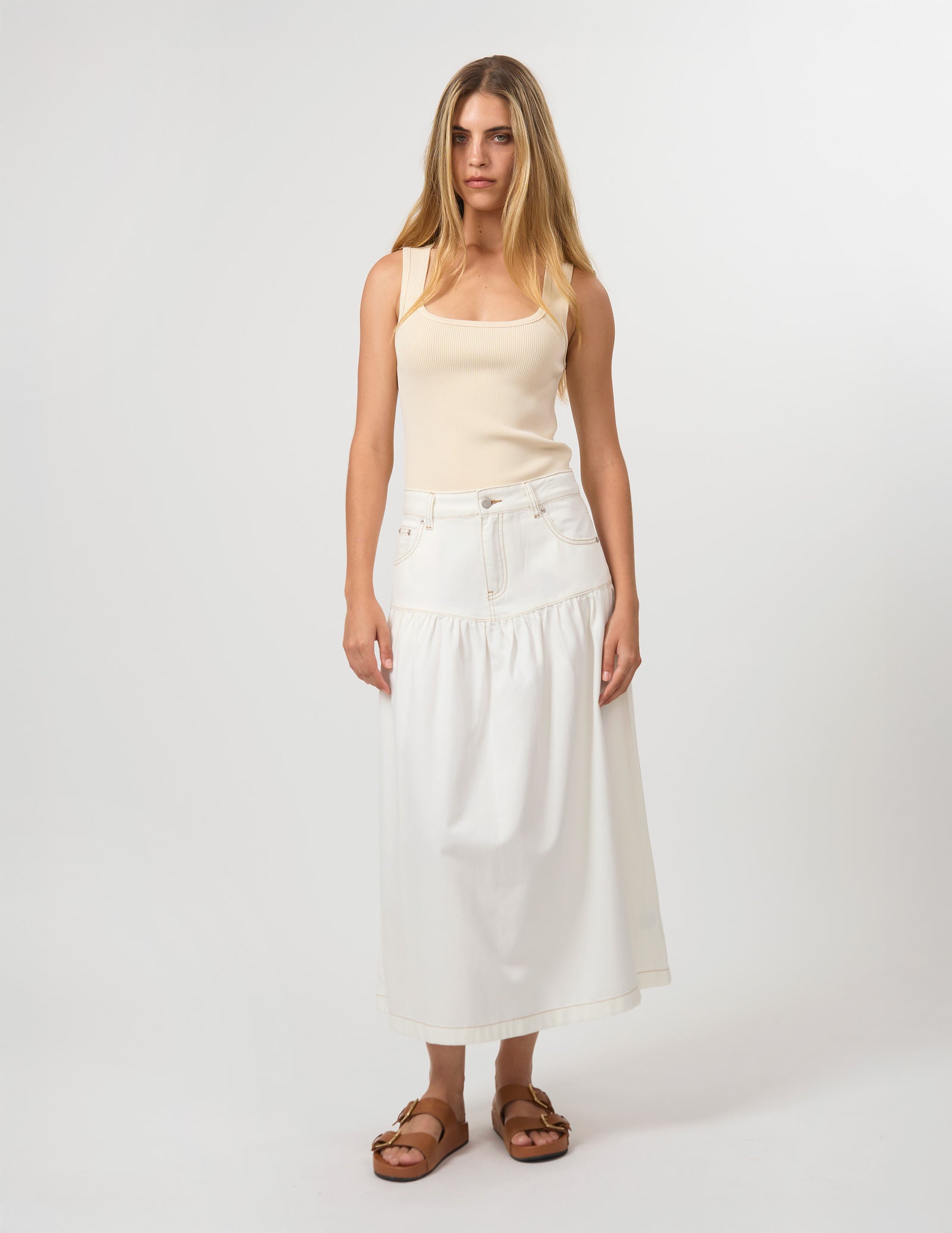 Stella & Gemma Davina Skirt - Ecru