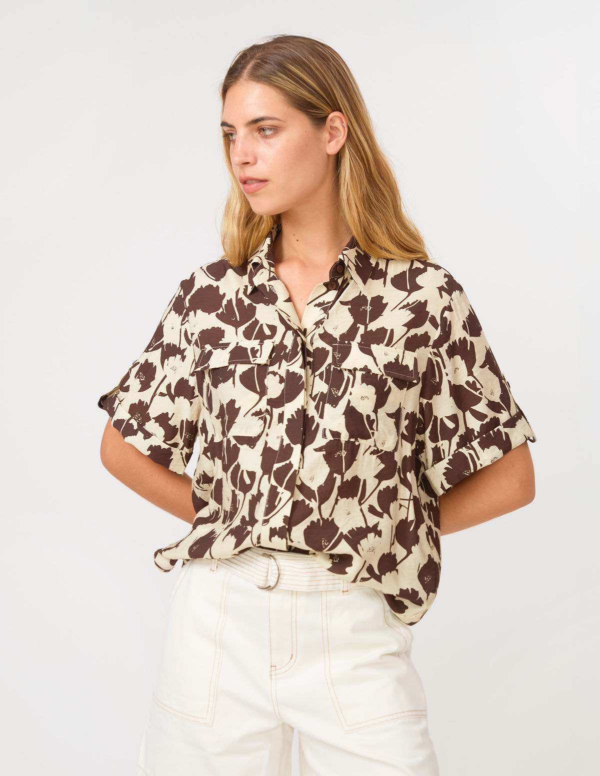 Stella &amp; Gemma Utah Shirt - Chocolate Bouquet