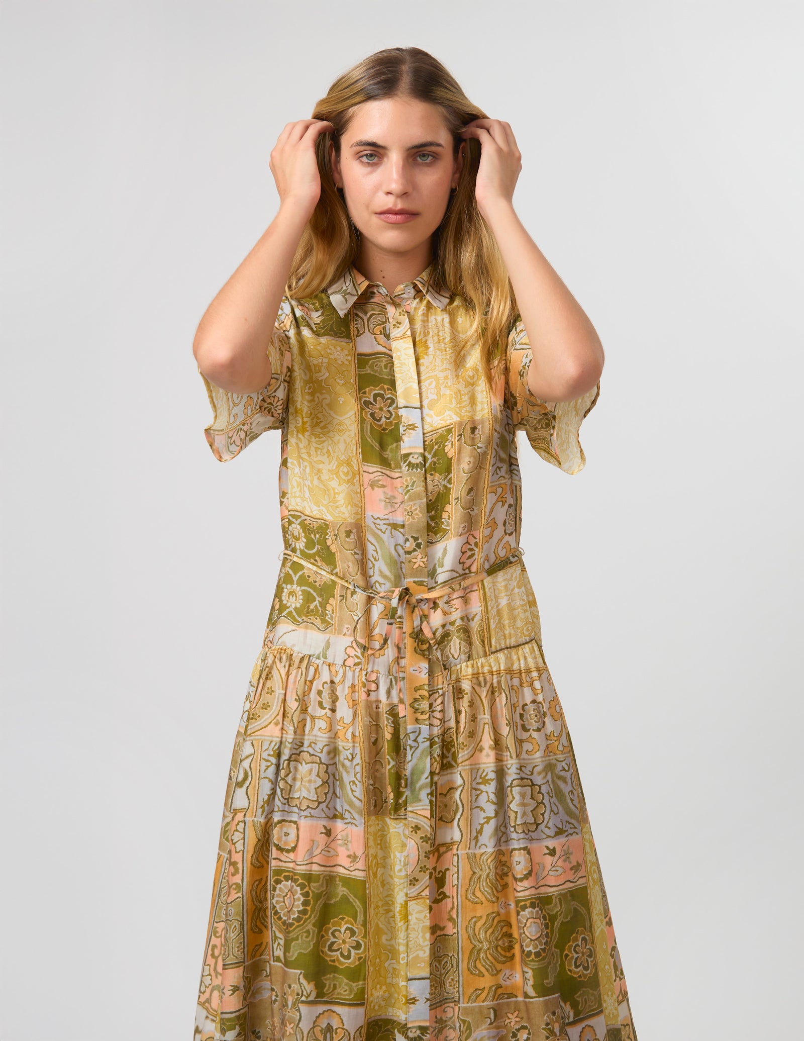 Stella & Gemma Jenna Dress - Petal Tapestry