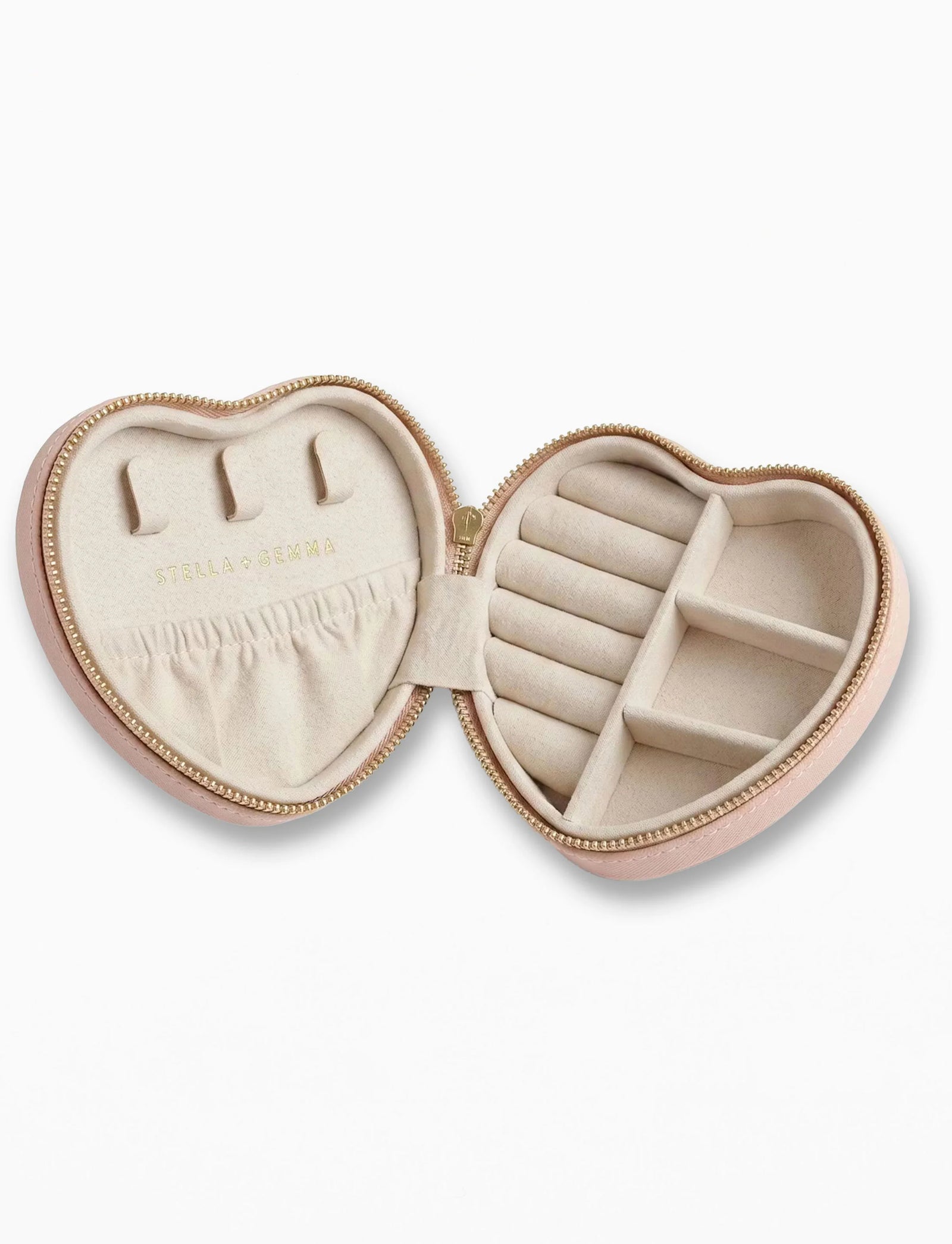 Stella & Gemma Jewellery Box - Heart Blush