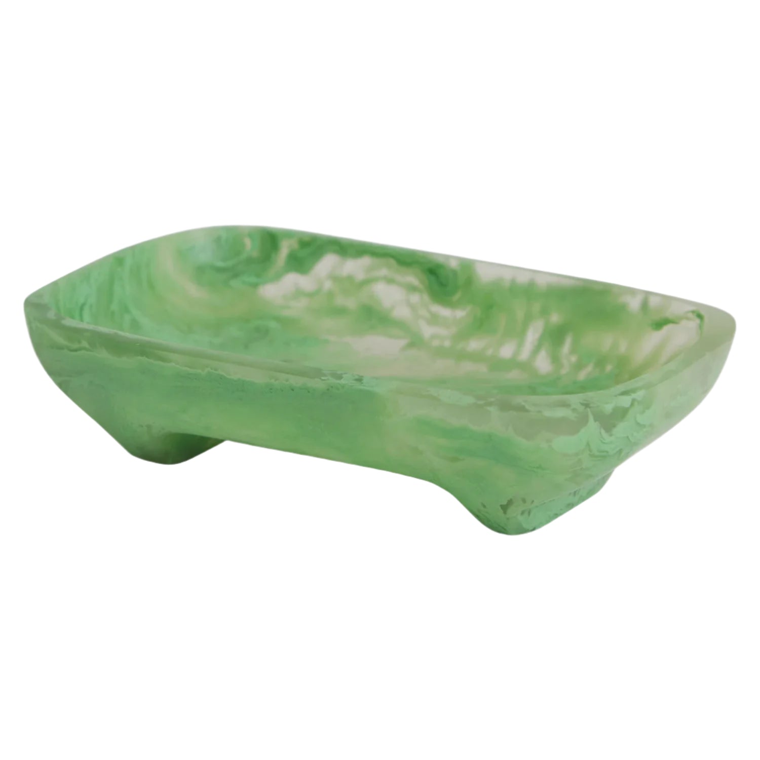 Sage and Clare Daja Soap Dish - Emerald