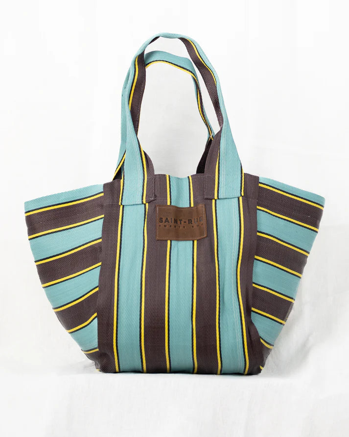 Saint Rue Open Shoulder Tote - Blue Crush