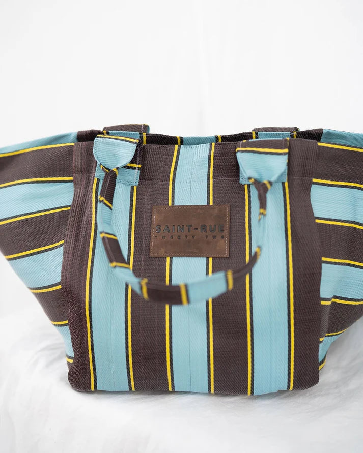 Saint Rue Open Shoulder Tote - Blue Crush