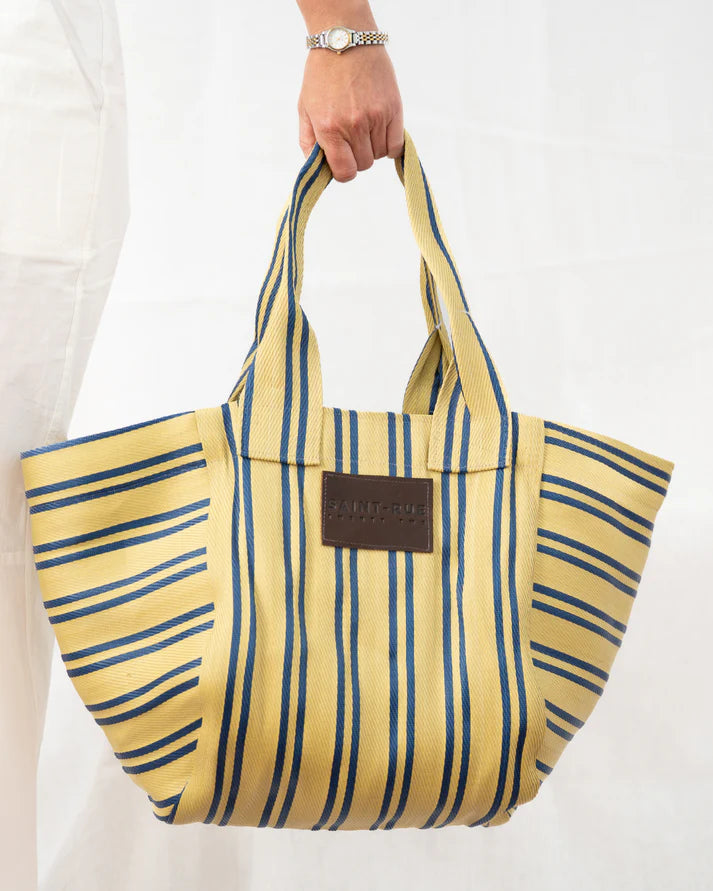 Saint Rue Open Shoulder Tote - Sailor