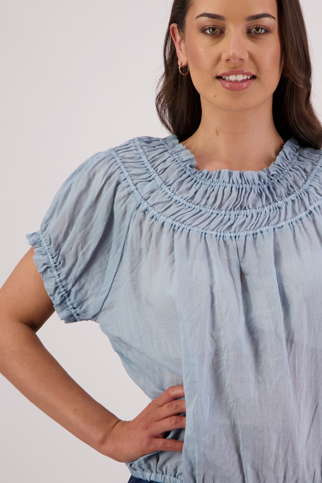 Briarwood Sal Top - Cornfower