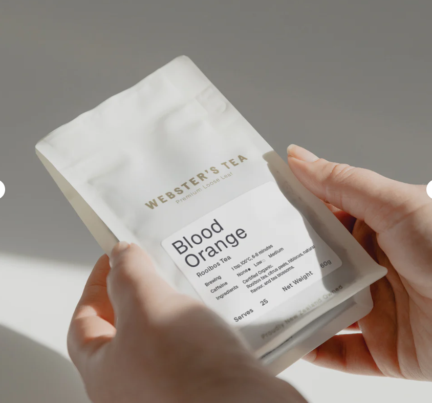 Webster&#39;s Tea 25 Serves - Blood Orange