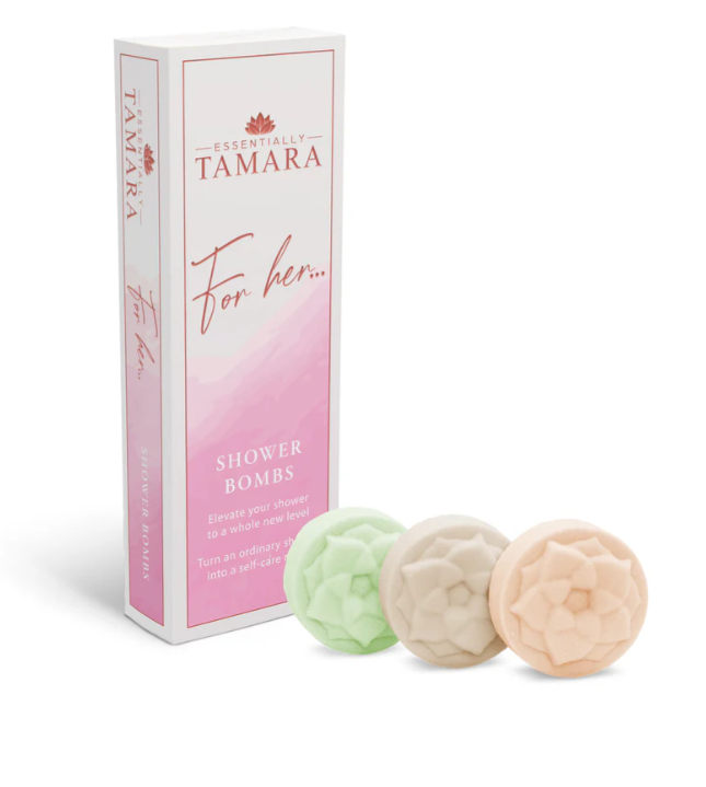 Tamara Shower Bombs Box of 3 - For Her