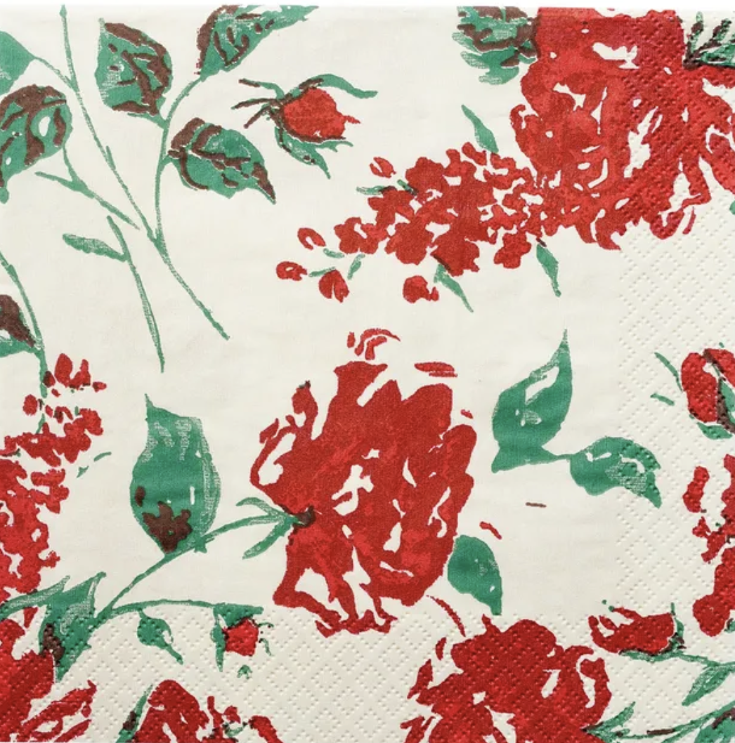 Havi Luncheon Napkin - Roosa Red