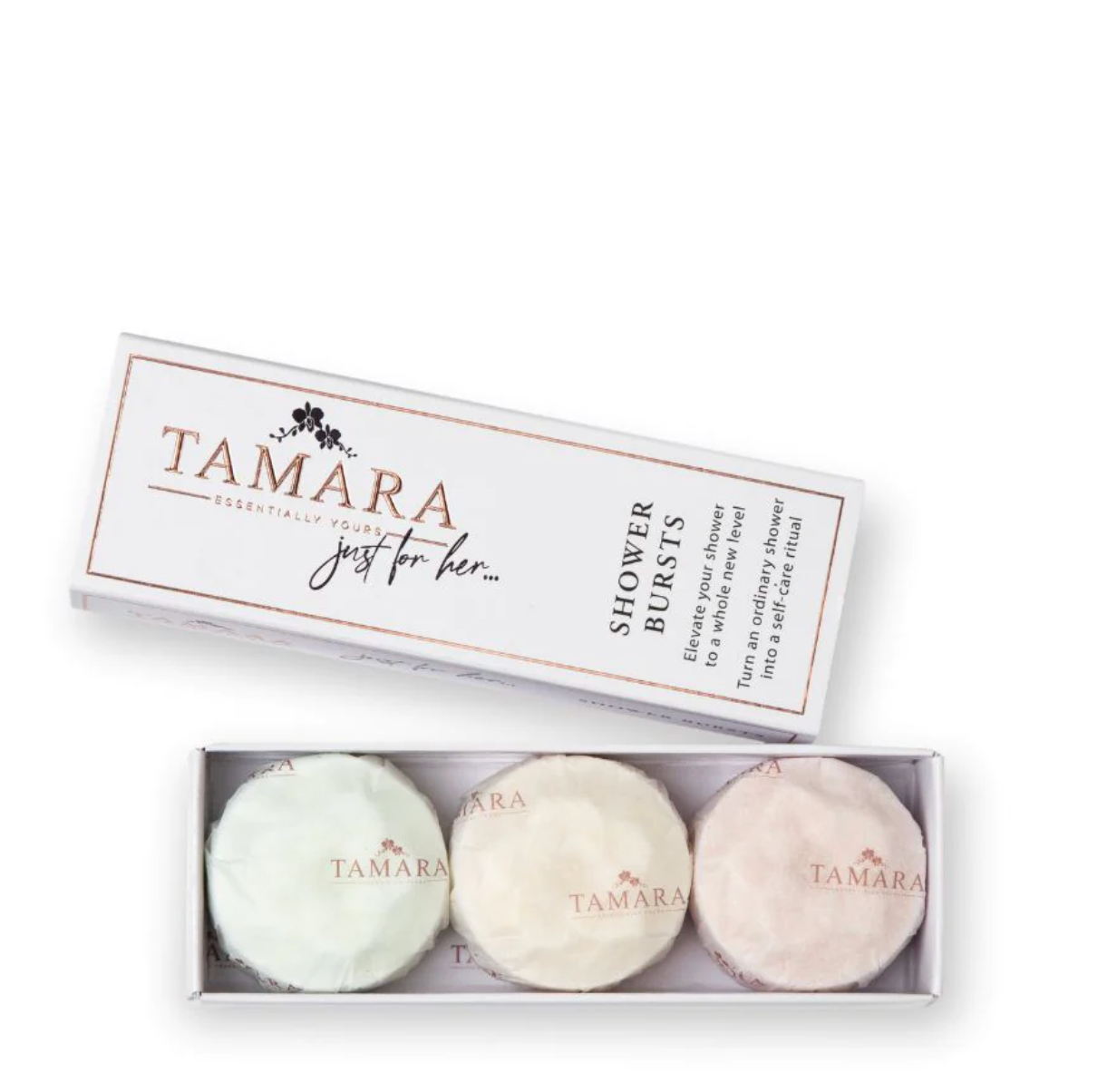 Tamara Shower Bursts Mini Box of 3 - Just for Her