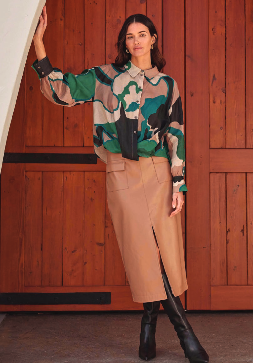 Zoe Kratzmann Sidle top - Organic Botanic