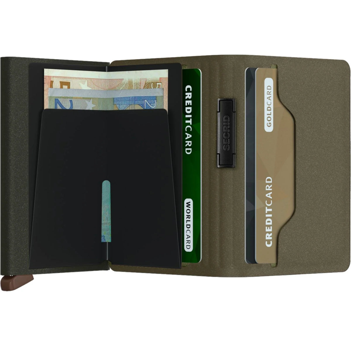 Secrid Bandwallet - Liba Green/Orange