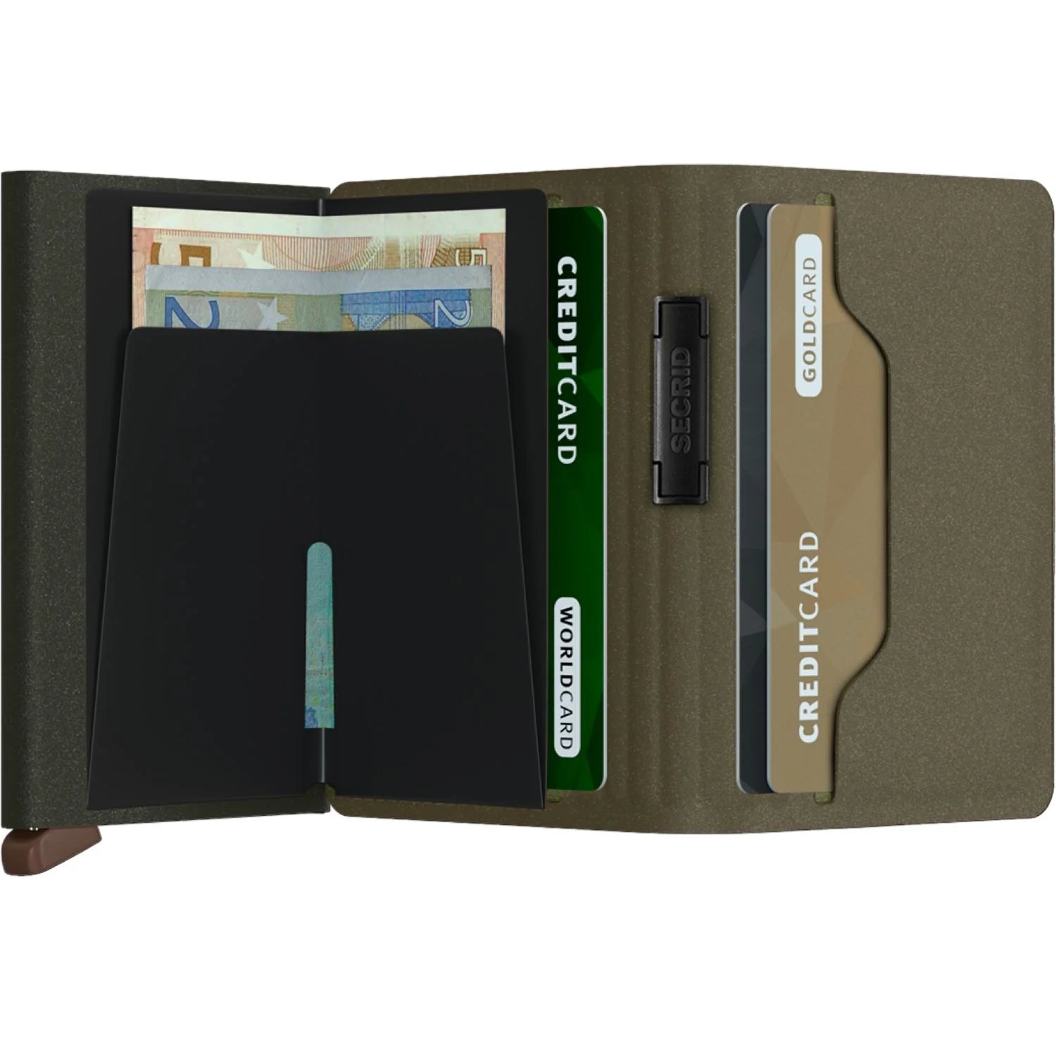 Secrid Bandwallet - Liba Green/Orange