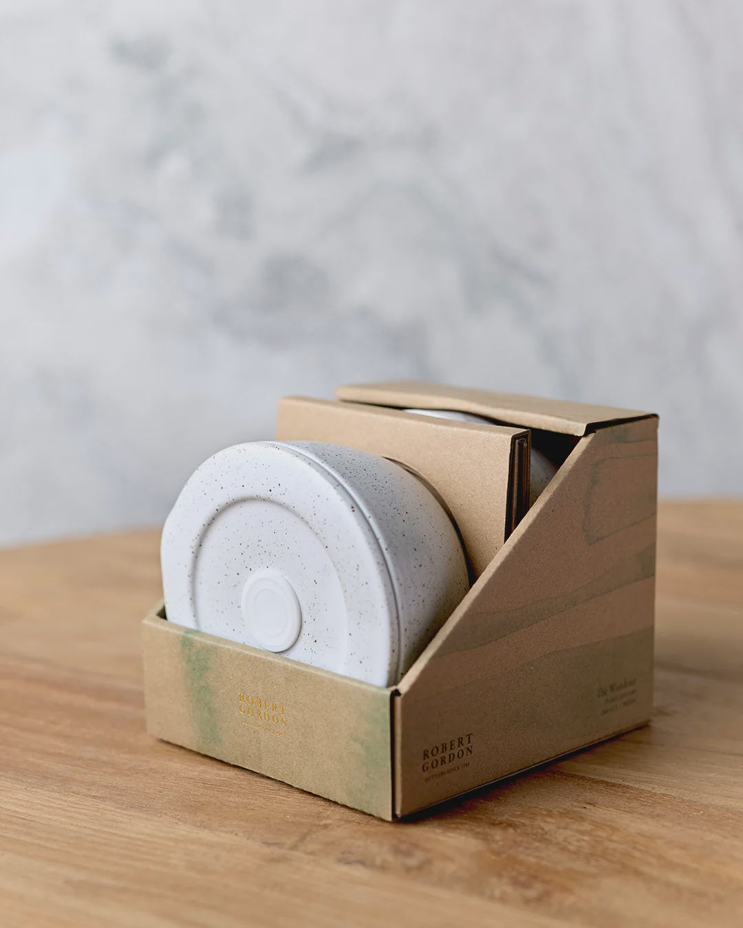 Robert Gordon The Wanderer Container 360ml Set of 2 - White Speckle