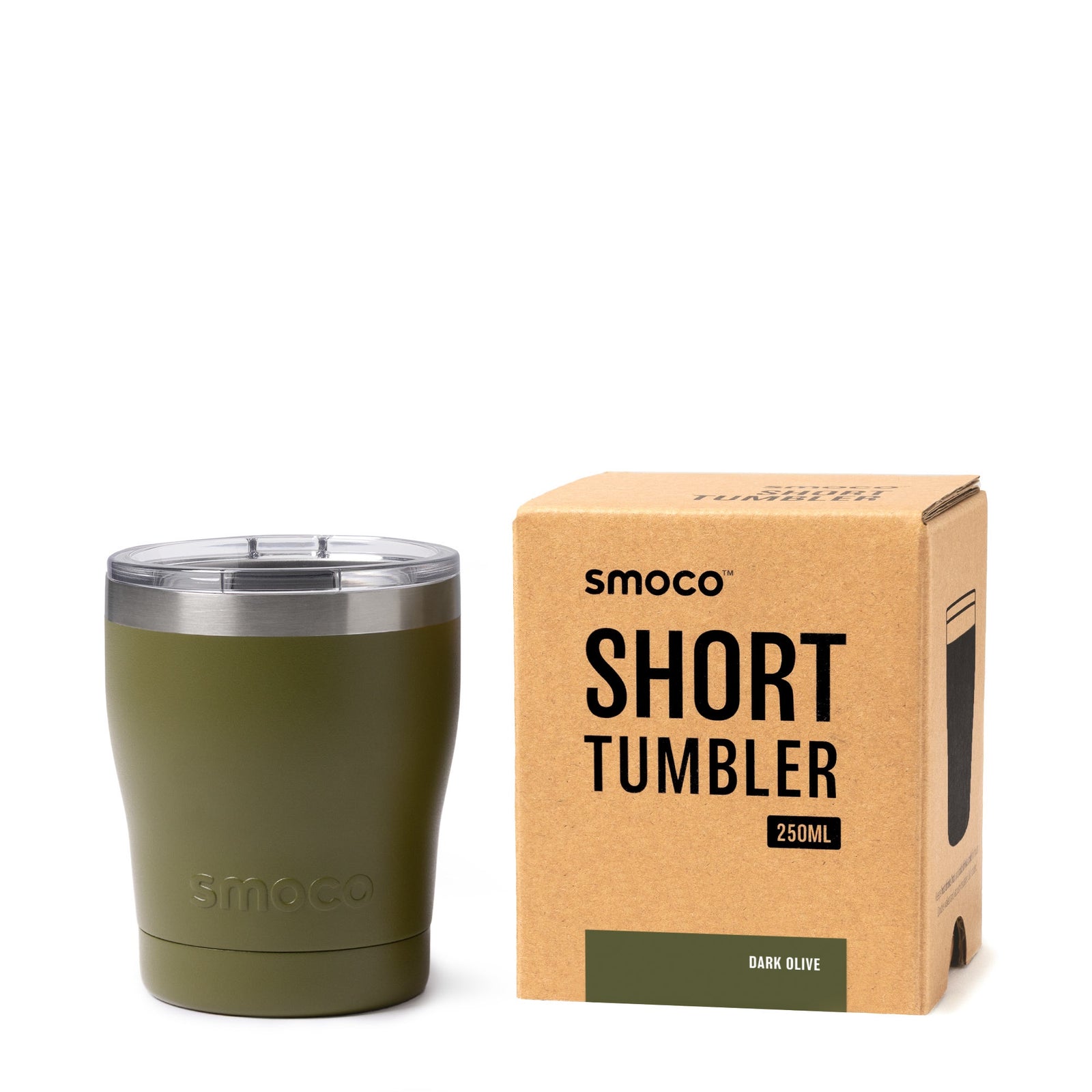 Smoco Short Tumbler 2.0 -Dark Olive