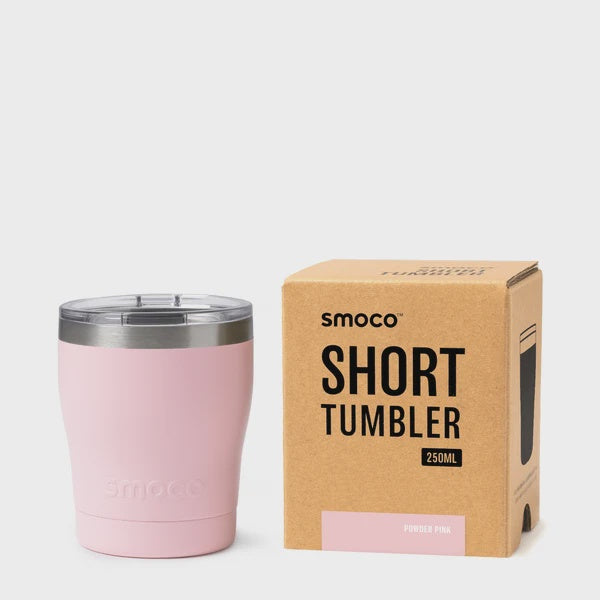 Smoco Short Tumbler 2.0 - Powder Pink
