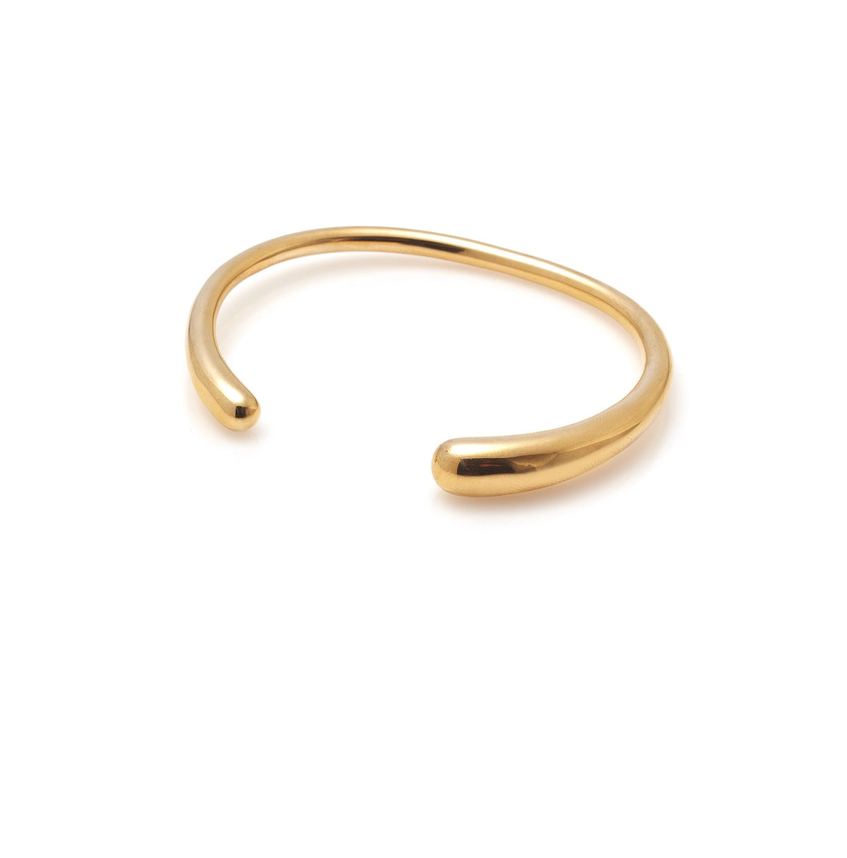 Silk &amp; Steel Aura Cuff - Gold