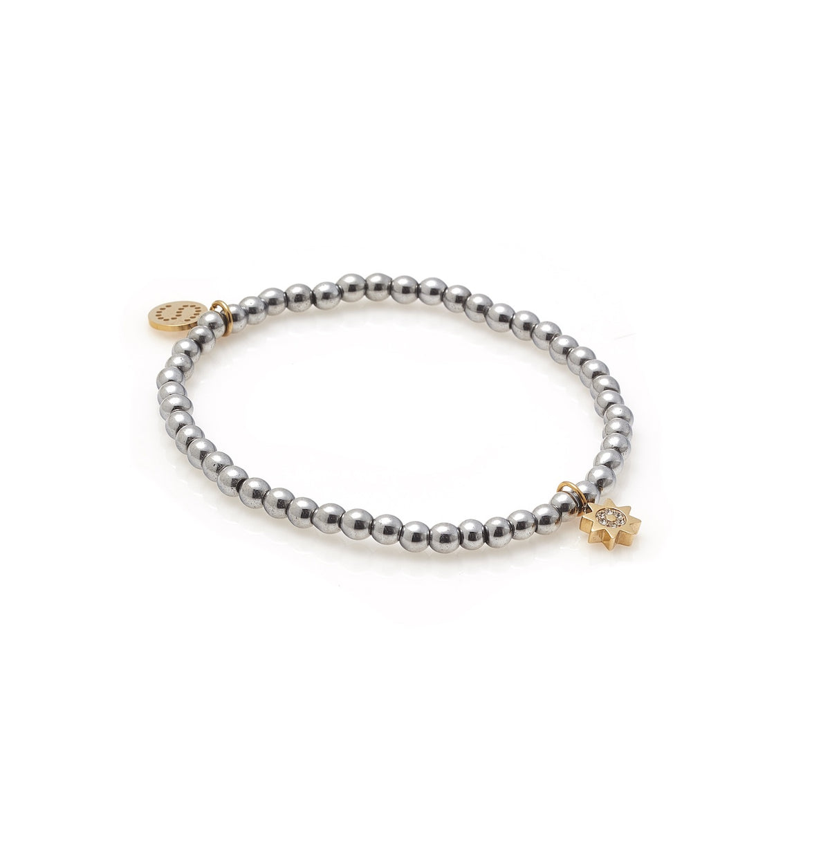Silk &amp; Steel Nova Bracelet - Silver/Gold