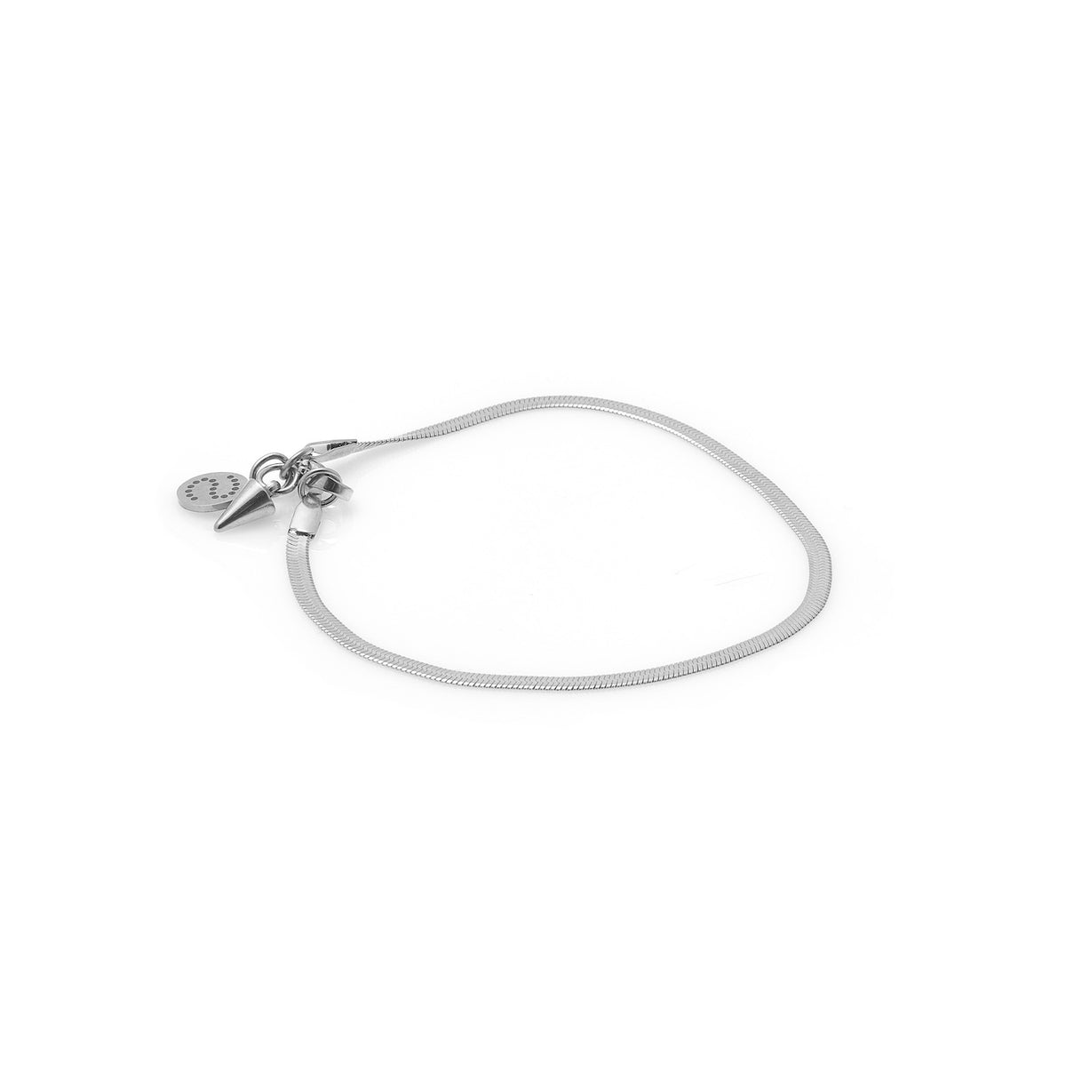 Silk &amp; Steel Solara Necklace - Silver 