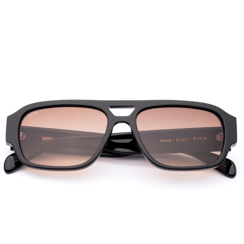 Sito Atlas Black Sunglasses