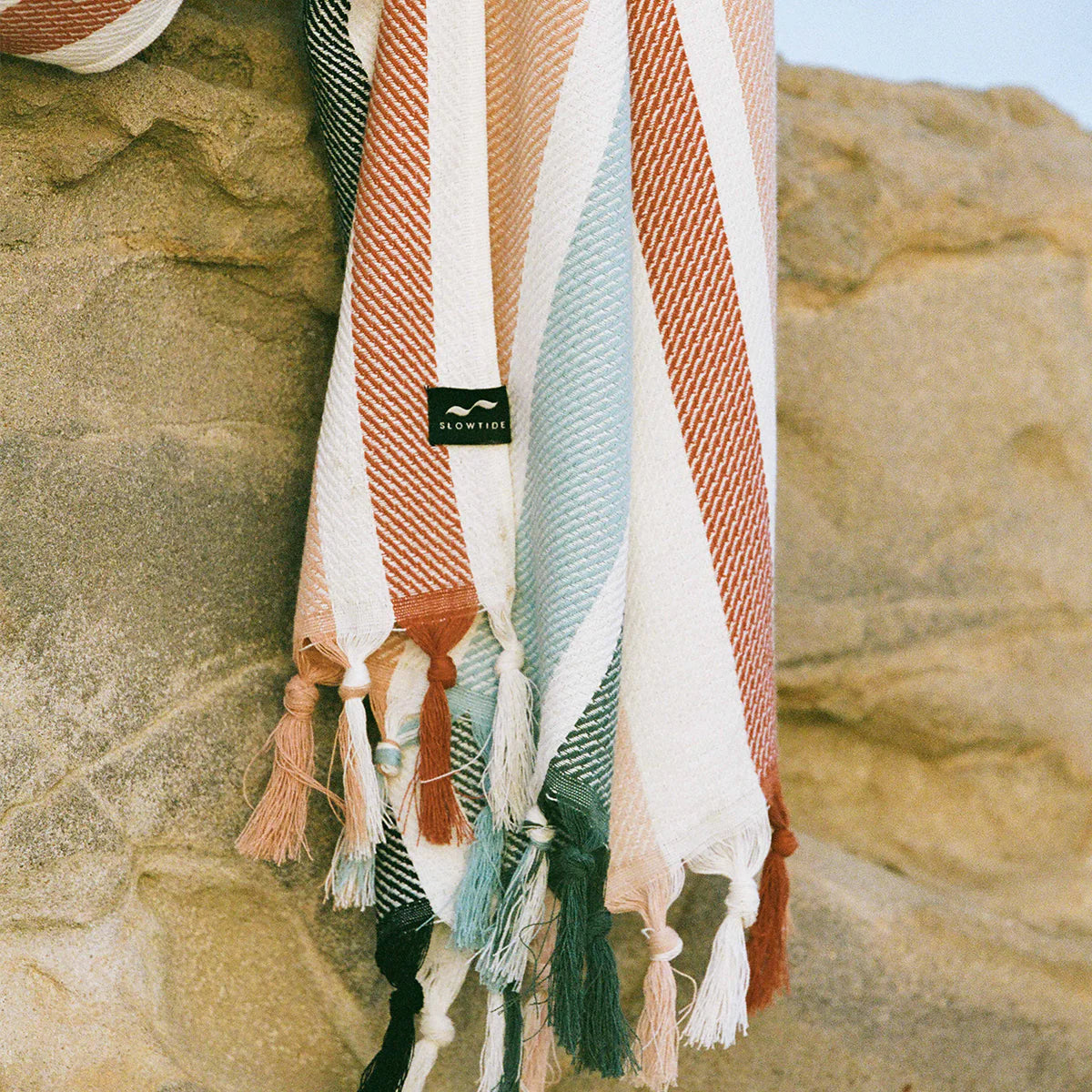 Slowtide Turkish Towel - Zoey Multi Stripe
