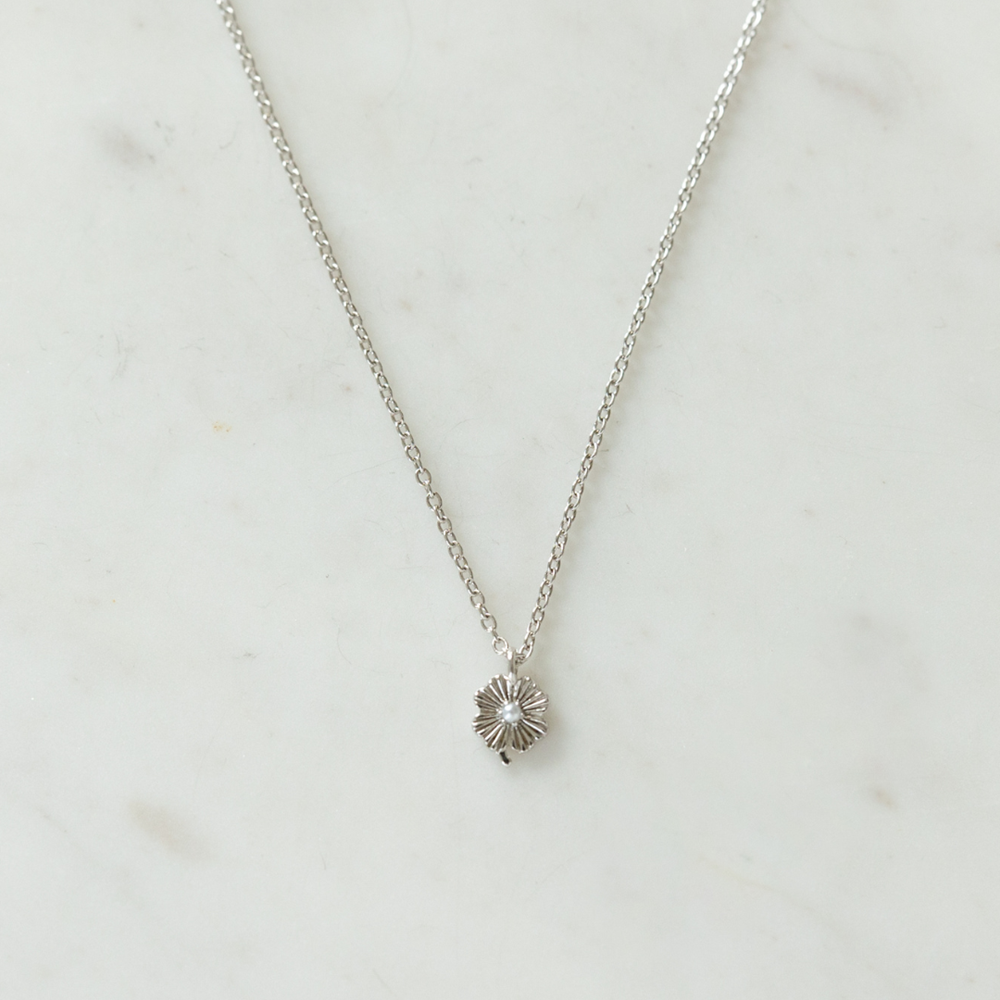 Sophie Love Lily Necklace - Silver