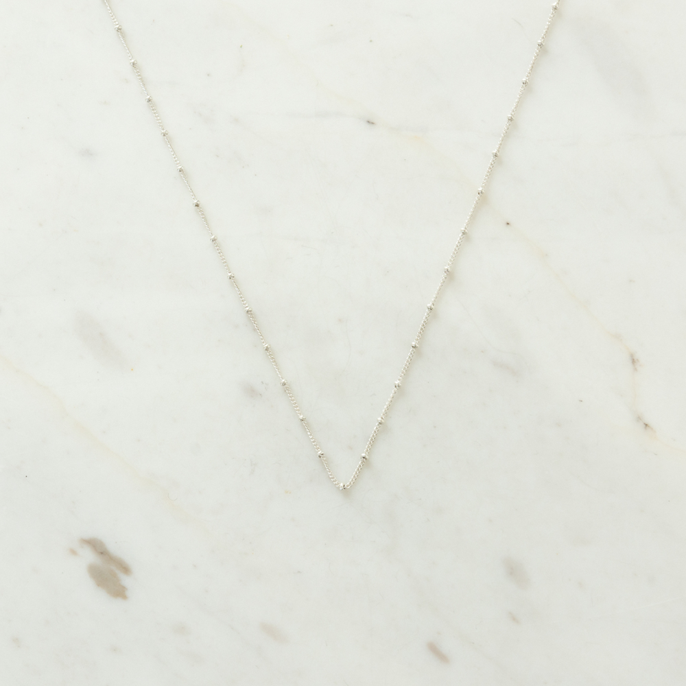 Sophie Satellite Necklace - Silver