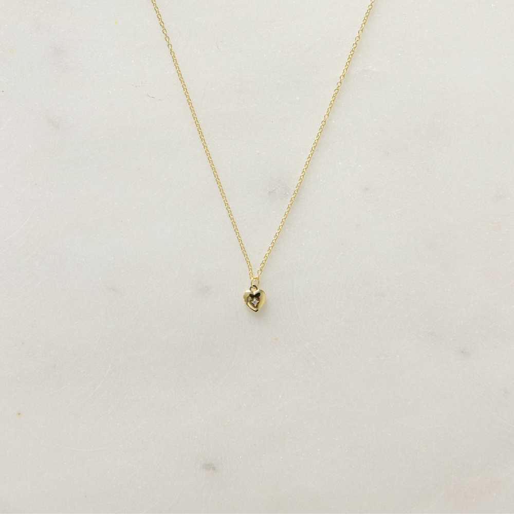 Sophie Sweetheart Necklace - Gold
