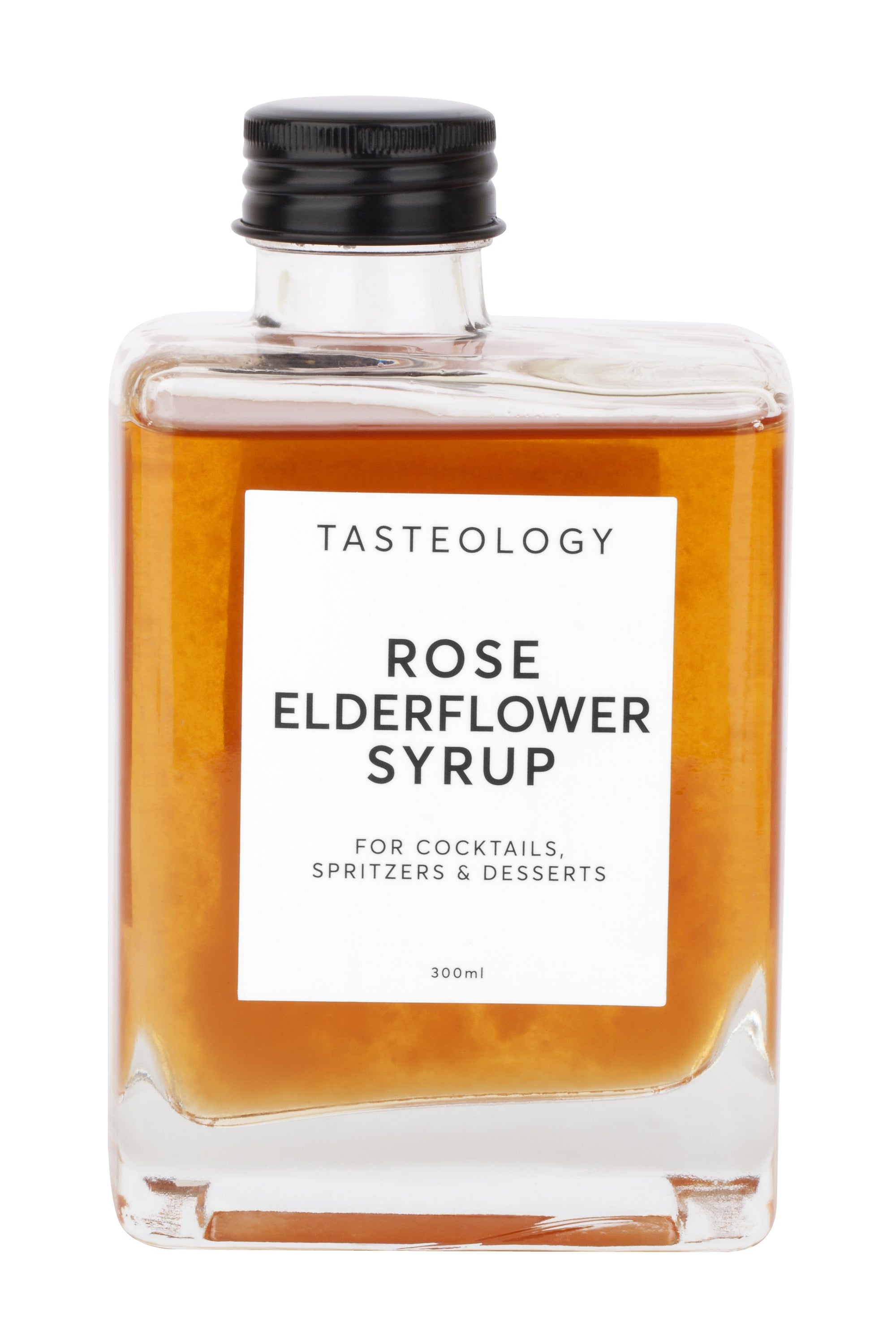 Tasteology Syrup 300ml - Rose Elderflower