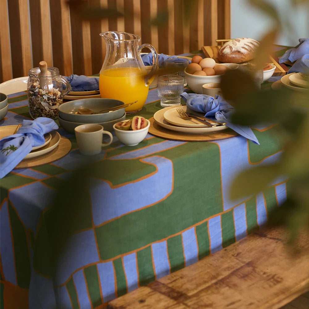 Loco Living Tablecloth - Wedgewood Mediterranean