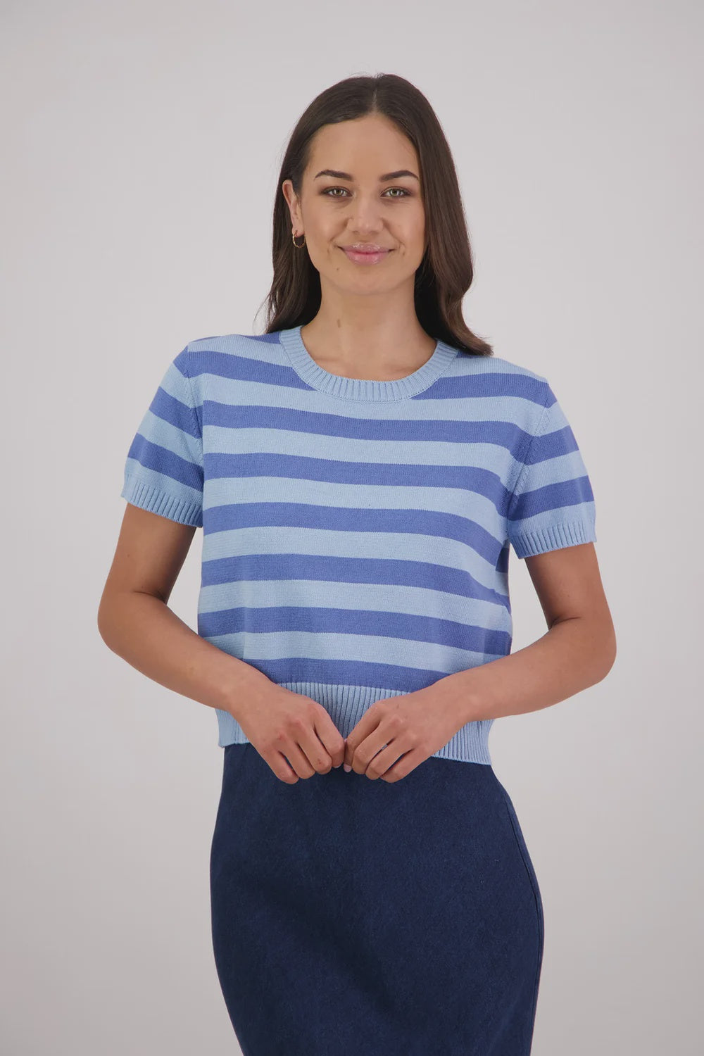 Briarwood Teenie Top - Sky/Blue
