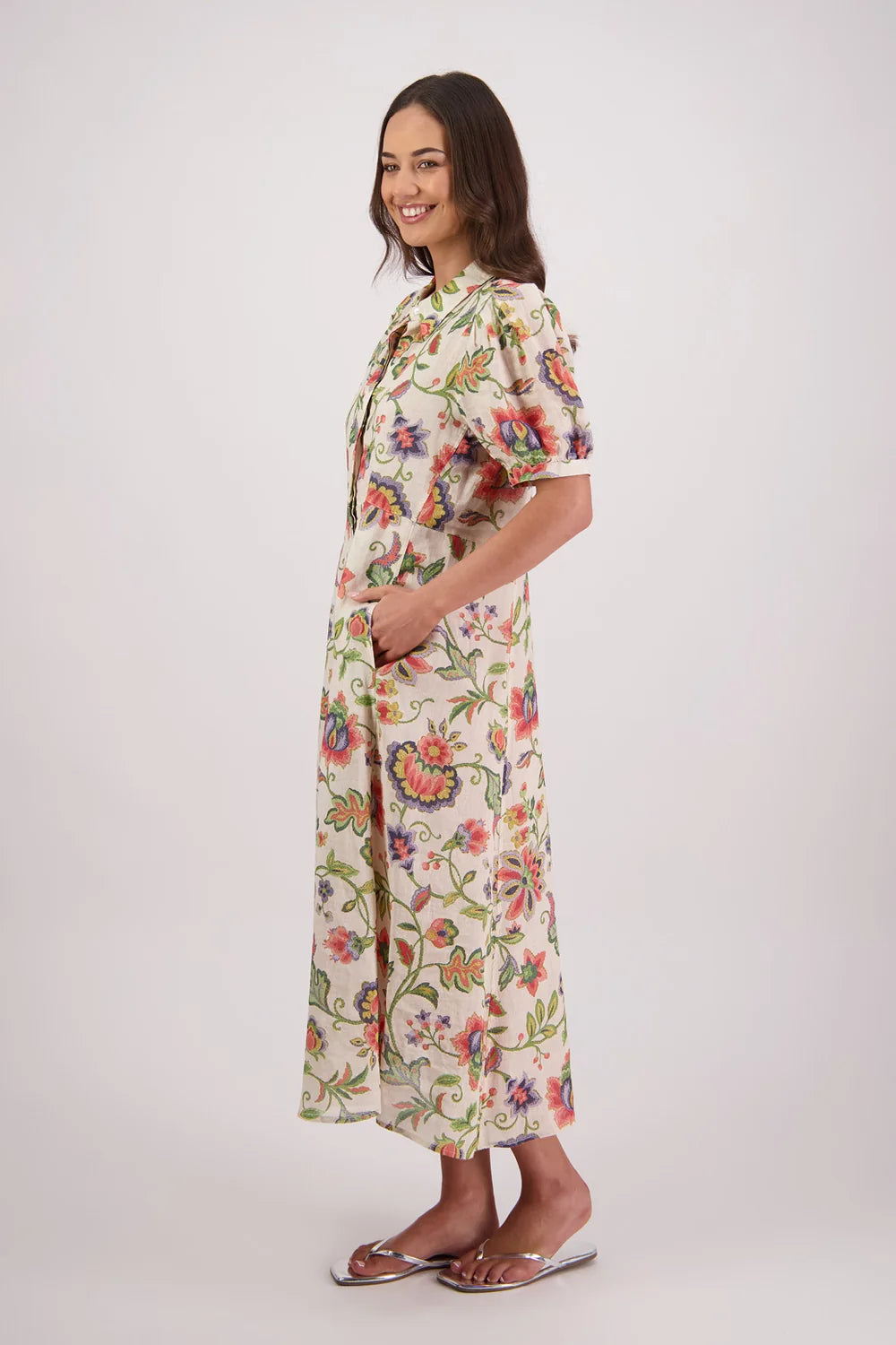 Briarwood Thelma Dress - Jacobean