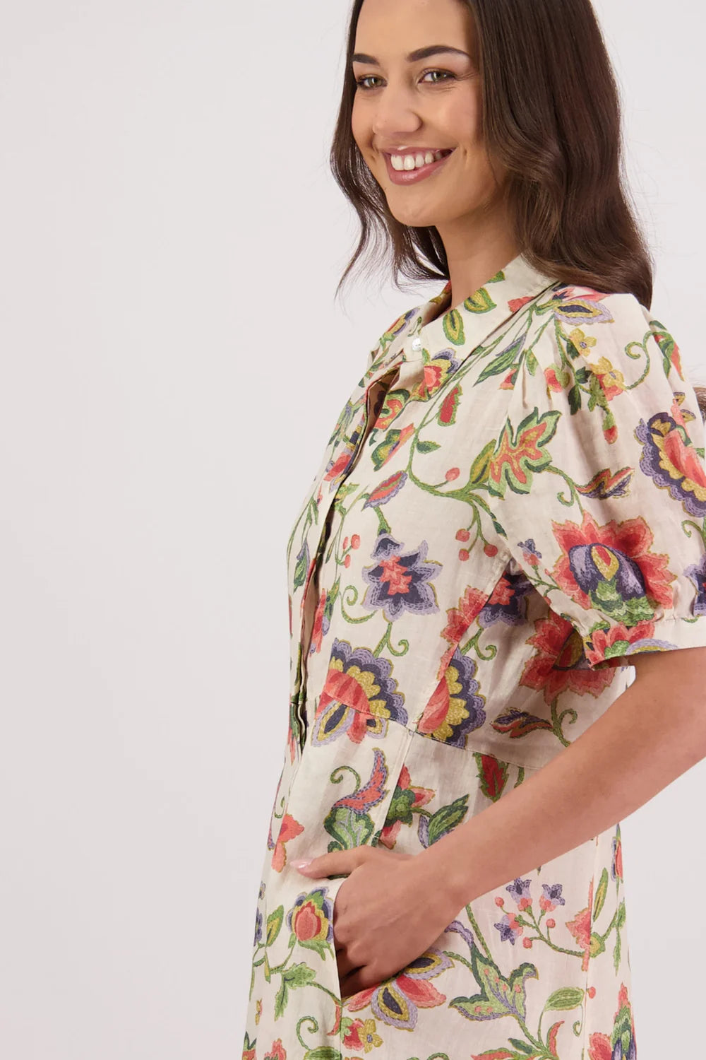 Briarwood Thelma Dress - Jacobean