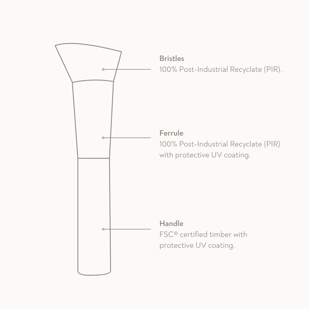 Skin Wardrobe Makeup Brush - Flawless Base