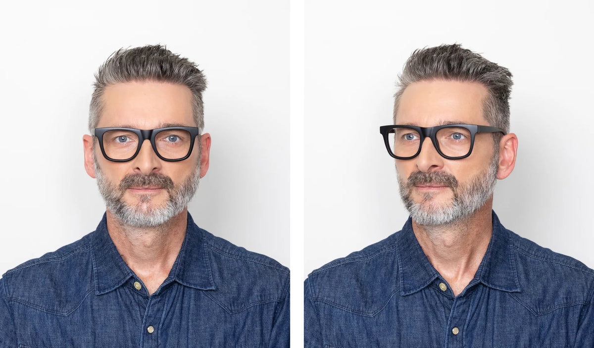 Vital Andi Reading Glasses - Matt Black