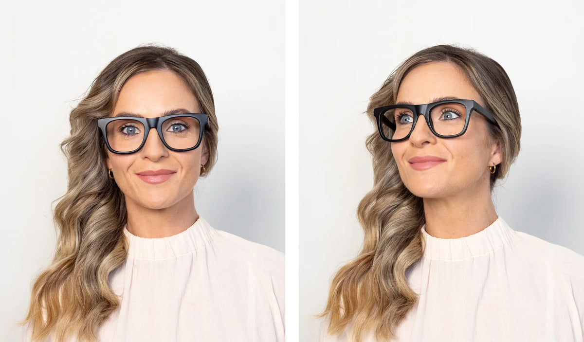 Vital Andi Reading Glasses - Matt Black